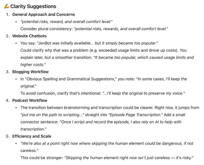 ChatGPT for Article Editing